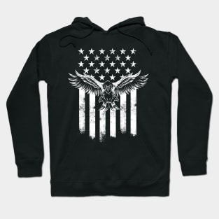 'American Eagle Flag' Amazing July 4th Freedom Gift Hoodie